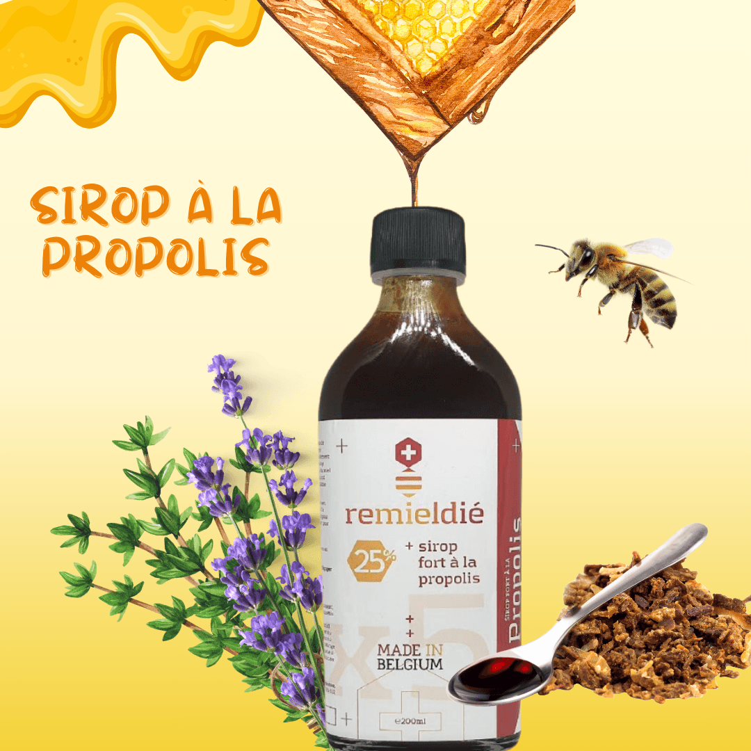 Sirop à la Propolis – Le Bouclier Naturel pour Votre Santé - Bioremedes